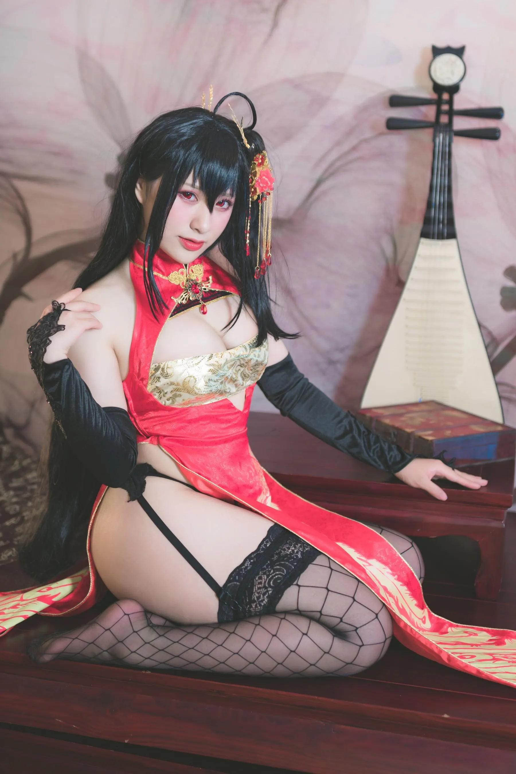 柘烟_Zuken – NO.04 大凤旗袍 [24P]插图9